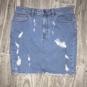 BDG Distressed Skirt
